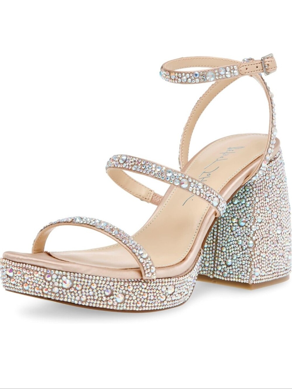Betsey Johnson Platform Chunky Heel sandals 8.5